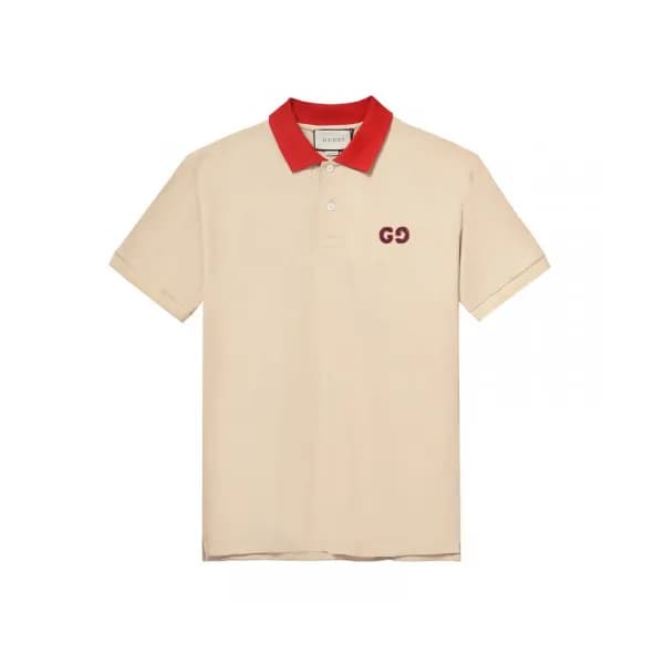 [매장판]Gucci 2019 Mm/Wm Logo Cotton Polo Short Sleev… - 1