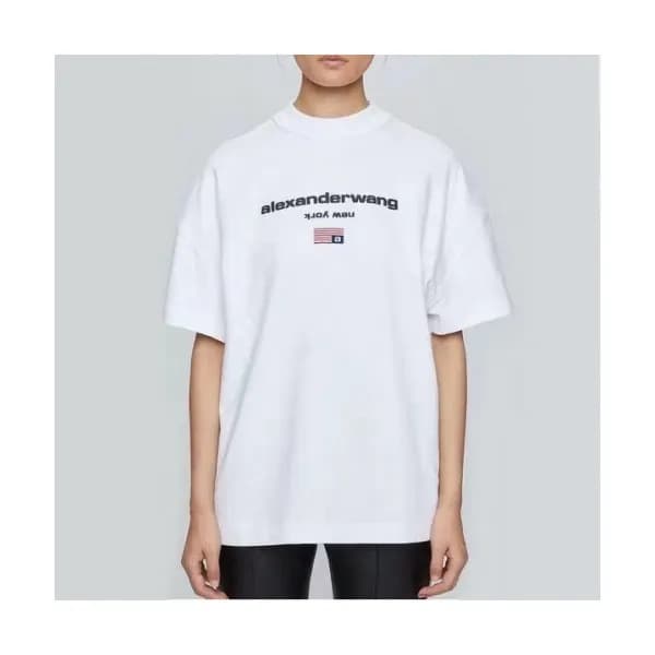 [매장판]Alexsander Wang 2019 Mm/Wm Logo Cotton Oversi… - 1