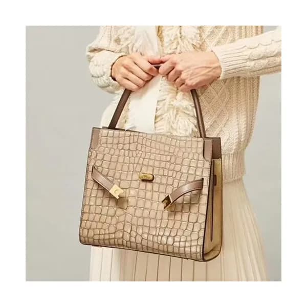Tory Burch 2019 Leather Tote Shoulder Bag,27cm - 토… - 1