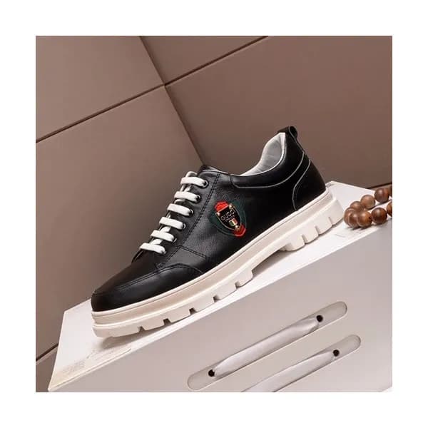 Gucci 2019 Mens Leather Sneakers - 구찌 2019 남성용 레더 … - 1