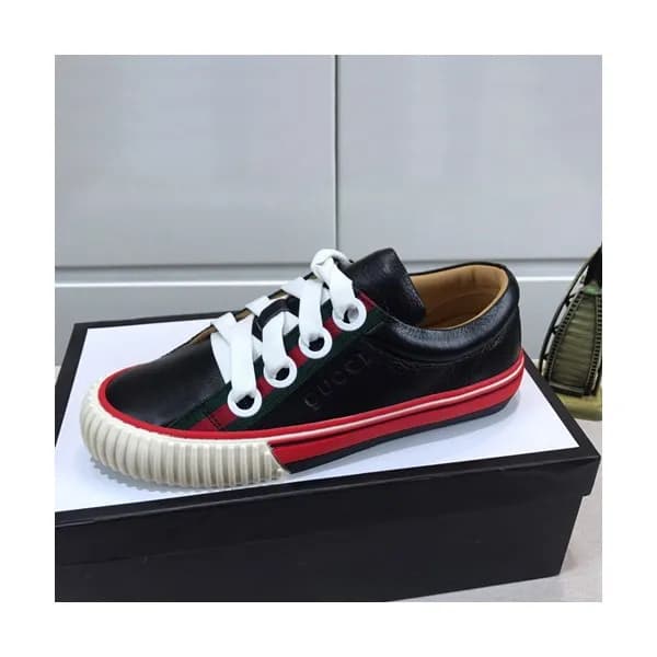Gucci 2020 Mens Leather Sneakers - 구찌 2020 남성용 레더… - 1