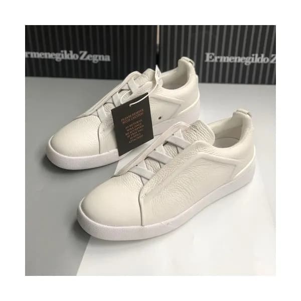 Ermenegildo Zegna 2020 Mens Leather Sneakers - 에르… - 1