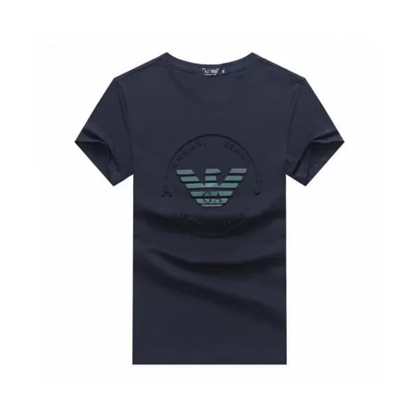 [알마니]Armani 2020 Mens Logo Silket Short Sleeved Po… - 1