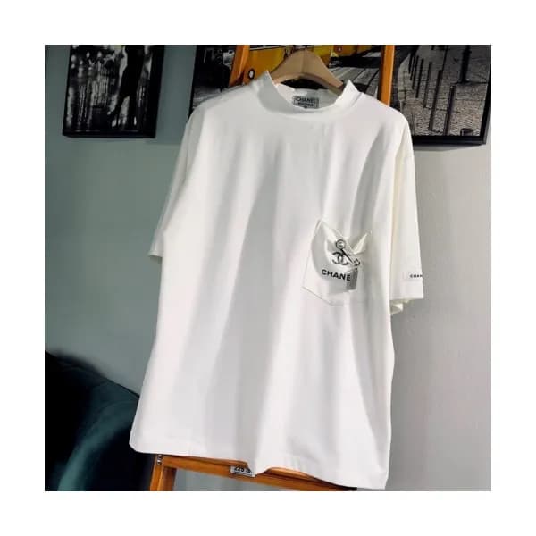[샤넬]Chanel 2020 Mm/Wm 'CC' Logo Cotton Sho… - 1