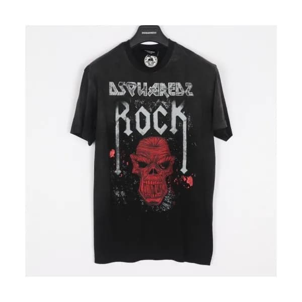[디스퀘어드]Dsquared2 2020 Mens Logo Crew-neck Short Sl… - 1