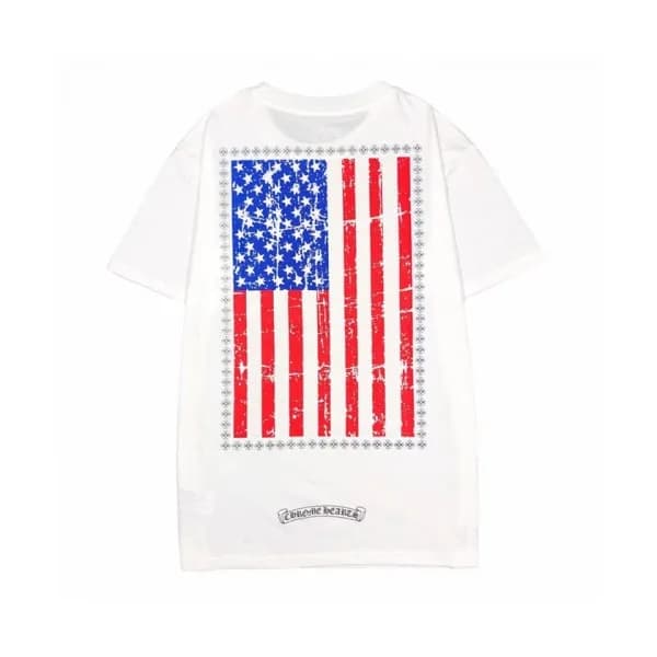 [크롬하츠]Chrome hearts 2020 Mens Logo Casual Short Sl… - 1
