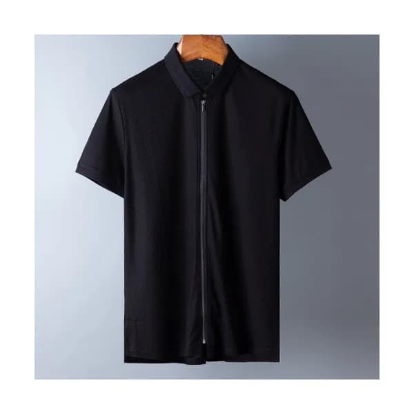 Ermenegildo Zegna 2020 Mens Business Short Sleeved… - 1