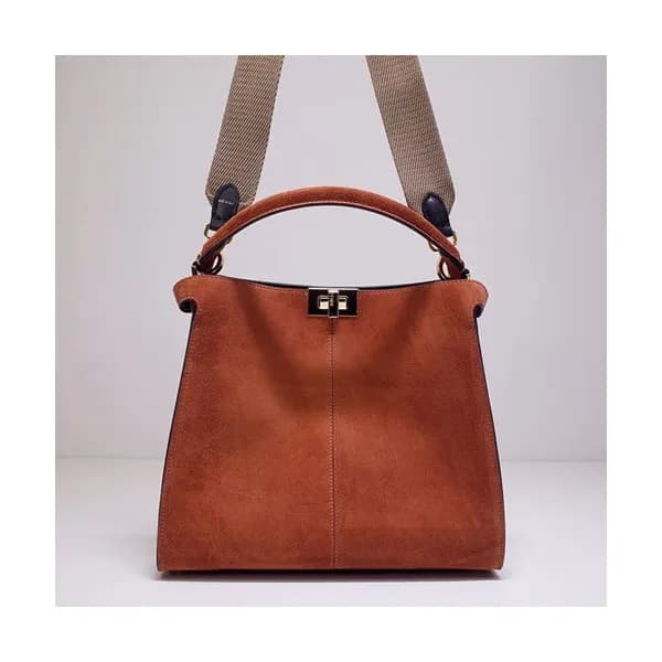 Fendi 2020 Suede Tote Shoulder Bag ,30CM - 펜디 2020… - 1