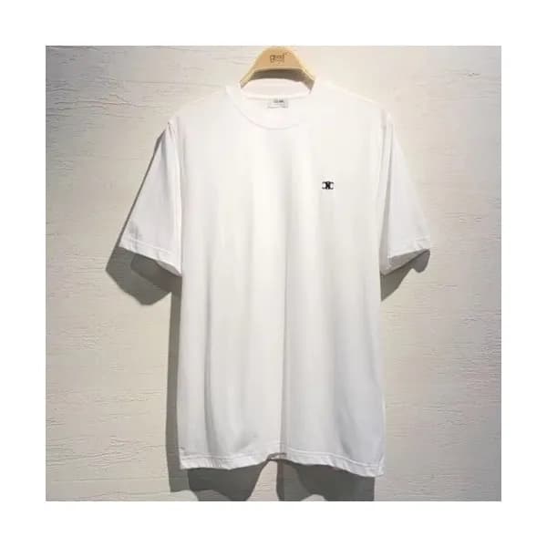 [셀린느]Celine 2020 Mm/Wm Hedi Slimane Logo Cotton Sh… - 1