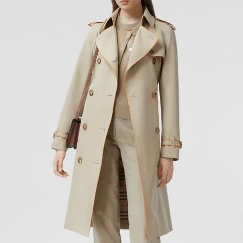 [버버리]Burberry 2020 Womens Vintage Cotton Trench Co… - 1