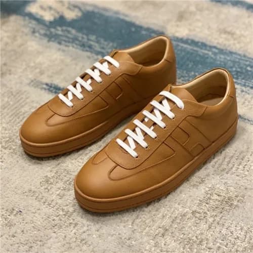 Hermes 2020 Men's Leather Sneakers - 에르메스 2020… - 1