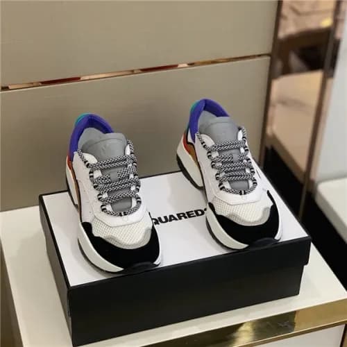 Dsquared 2020 Men's Leather Sneakers - 디스퀘어드 2… - 1