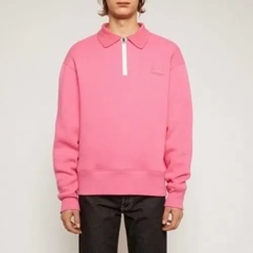 Acne 2020 Mm/Wm Logo Oversize Cotton Man-to-man - … - 1