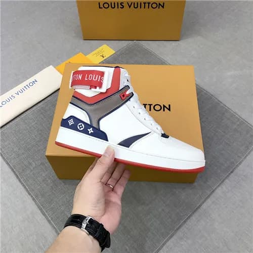 Louis Vuitton 2020 Men's Leather Sneakers - 루이… - 1