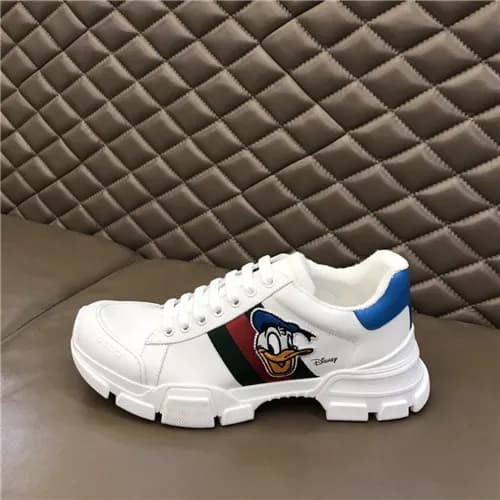 Gucci 2020 Men's Leather Sneakers - 구찌 2021 남성… - 1
