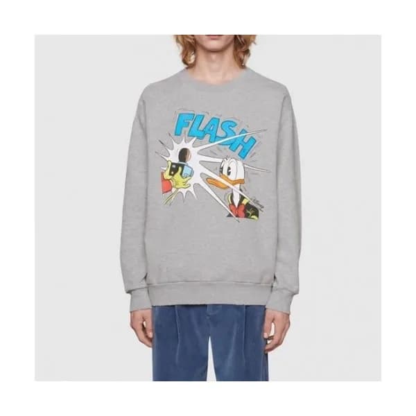 [구찌]Gucci 2021 Womens Logo Crew-neck Cotton Tshirt… - 1