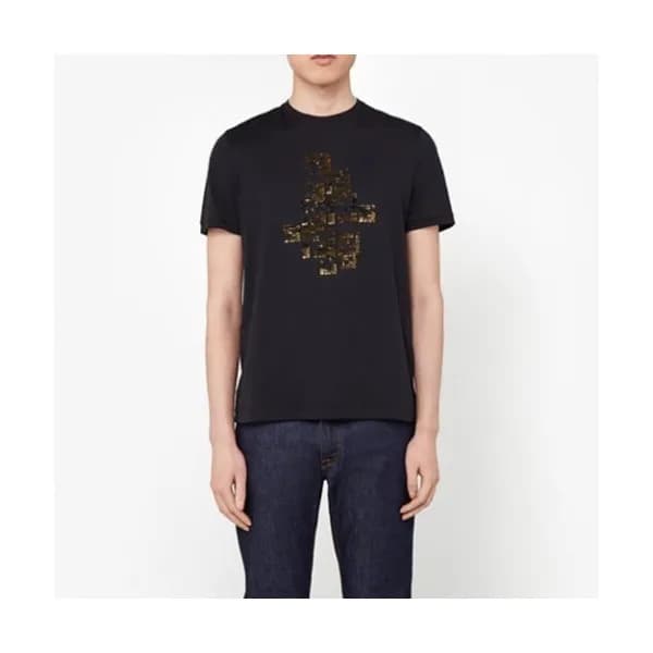 [펜디]Fendi 2021 Mens Logo Casual Short Sleeved Tshi… - 1