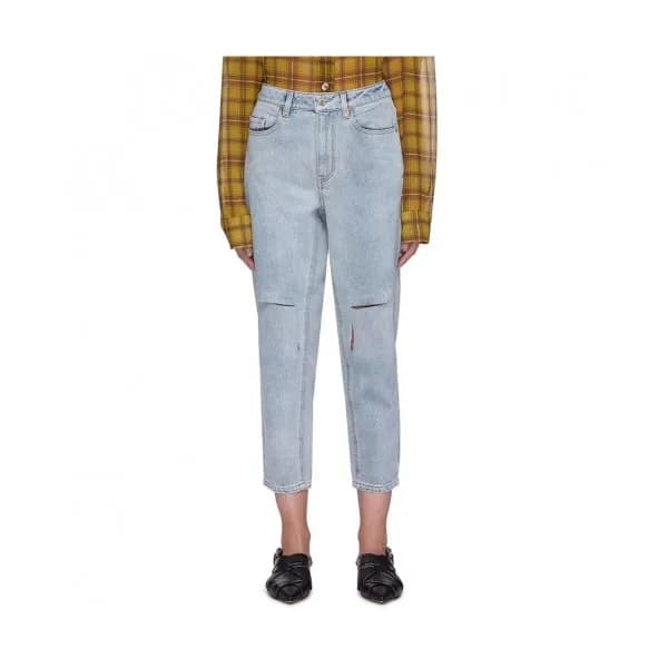 Balenciaga Womens Slim Fit Jeans - 발렌시아가 여성 슬림핏 청바… - 1