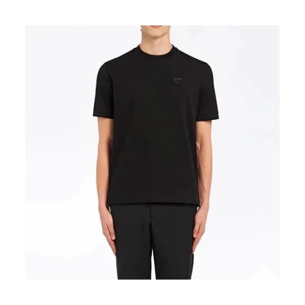 [프라다]Prada 2021 Mm/Wm Basic Logo Short Sleeved Tsh… - 1