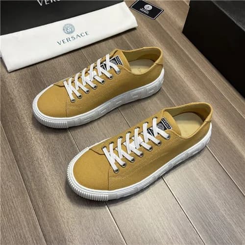 Versace 2021 Men's Canvas Sneakers,VERS0565 - … - 1