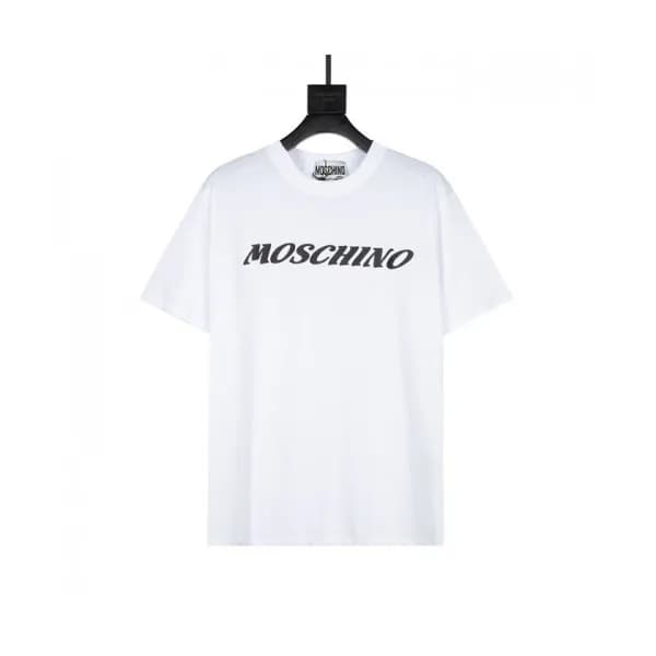 Moschino Mm/Wm Logo Cotton Short Sleeved Tshirts … - 1