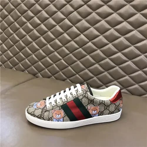 Gucci 2021 Men's Leather Sneakers,GUCS1529 - 구… - 1