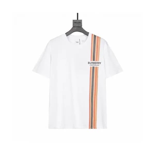 Burberry Mm/Wm Logo Cotton Short Sleeved Tshirts … - 1