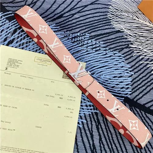 Louis Vuitton 2021 Women's Leather Belt,3.0cm,… - 1