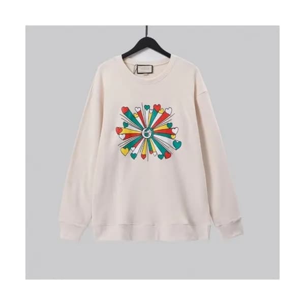 Gucci Mm/Wm Logo Crew-neck Cotton Tshirts Ivory -… - 1