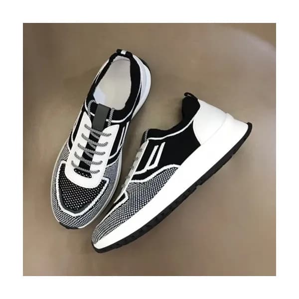 발리 남성 모던 블랙 스니커즈 - Mens Black Sneakers - bal0136x - 1
