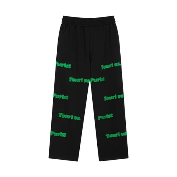 루이비통 남성 캐쥬얼 블랙 팬츠 - Mens Black Pants - lou05134x - 1