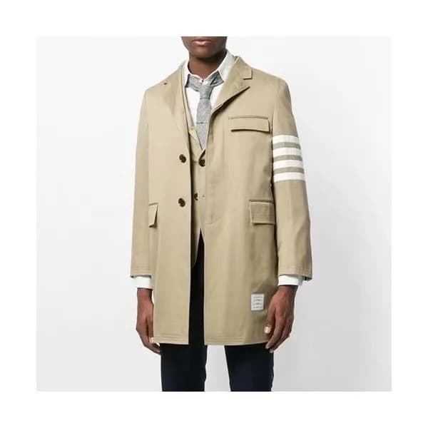 톰브라운 남성 베이지 코트 - Mens Beige Coats - thom0583x - 1