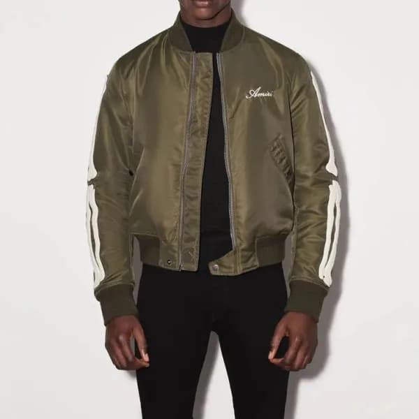 아미리 남성 캐쥬얼 카키 자켓 - Amiri Mens Khaki Jackets - amr0… - 1
