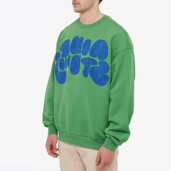 아크네 남/녀 그린 크루넥 맨투맨 - Acne Unisex Green Tshirts - a… - 1