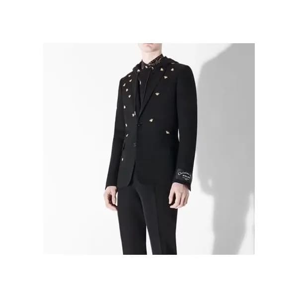 디올 남성 블랙 슈트 자켓 - Dior Mens Black Suit Jackets - di… - 1