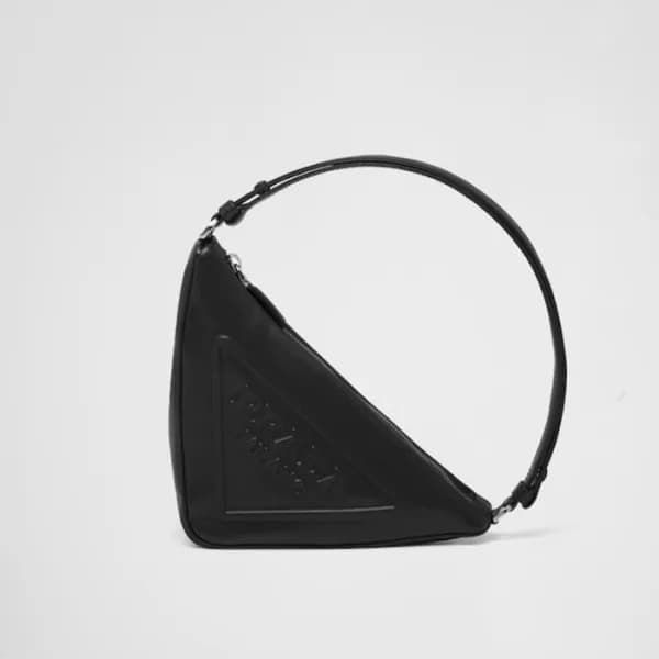 프라다 여성 블랙 숄더백 - Prada Womens Black Shoulder Bag - … - 1