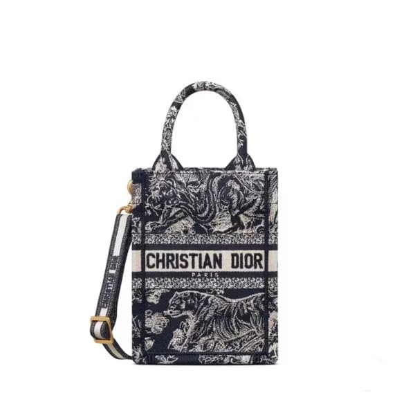 디올 여성 네이비 폰백 - Dior Womens Navy Phone Bag - di214x - 1