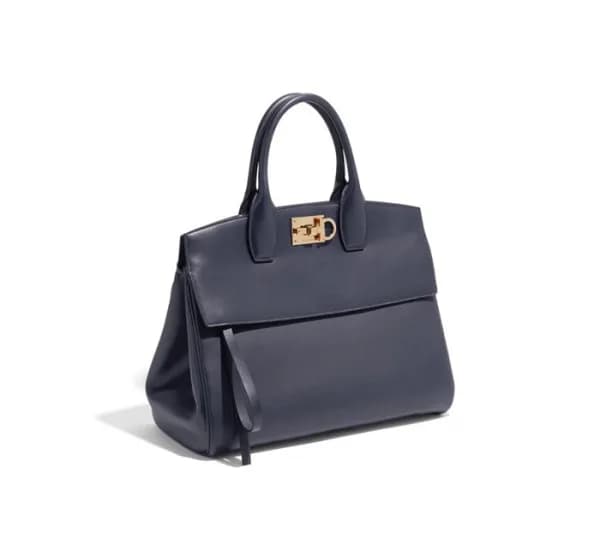 페라가모 여성 네이비 토트백 - Ferragamo Womens Navy Tote Bag -… - 1