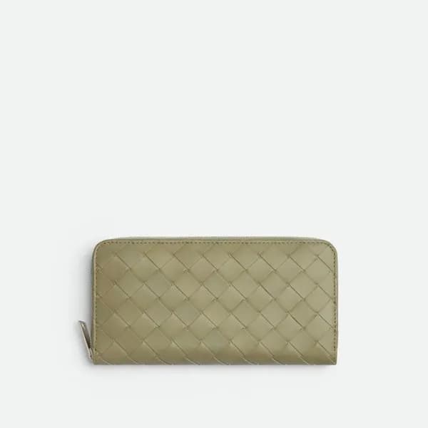보테가베네타 남성 민트 장지갑 - Bottega Veneta Mens Mint Wallet… - 1