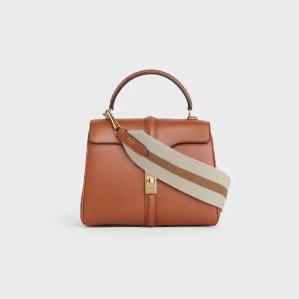 셀린느 여성 브라운 미니 로크 트럼펫 - Celine Womens Brown Lock Tr… - 1