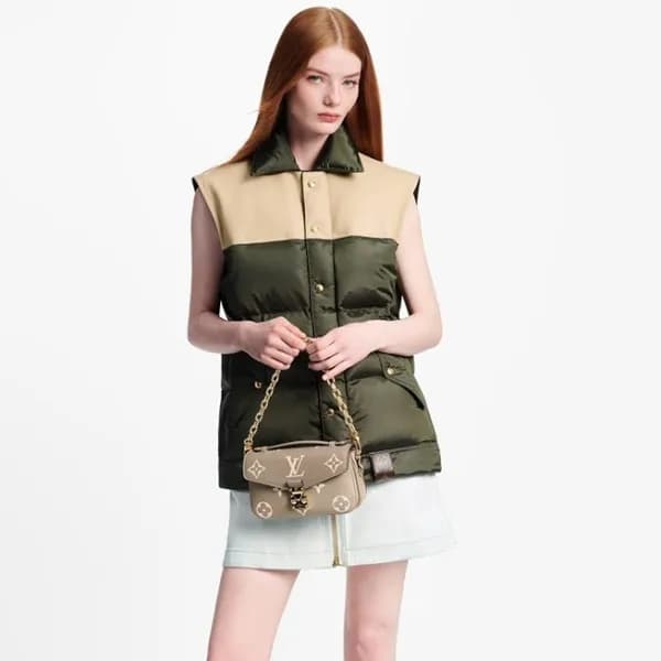 루이비통 여성 베이지 숄더백 - Louis vuitton Womens Beige Shoul… - 1