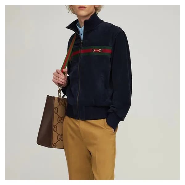 구찌 남성 네이비 집업 자켓 - Gucci Mens Navy Jackets - Gu947x - 1