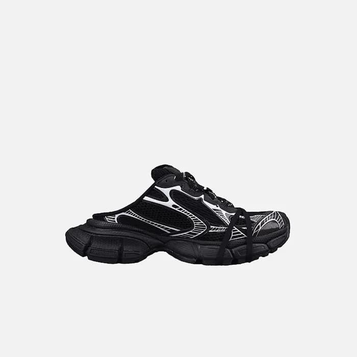 발렌시아가 남/녀 3XL 블랙 실버 뮬 스니커즈 【매장-160만원대】 - Balenciag… - 1