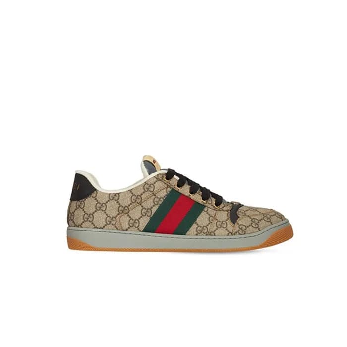 구찌 남/녀 더티 올드 플라워 스크리너 스니커즈 【매장-130만원대】 - Gucci Uni… - 1
