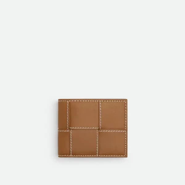 보테가베네타 남성 브라운 반지갑 - Bottega Veneta Mens Brown Half… - 1