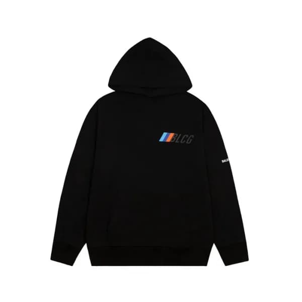 발렌시아가 남성 블랙 후드티 - Balenciaga Mens Black Hoodie - b… - 1