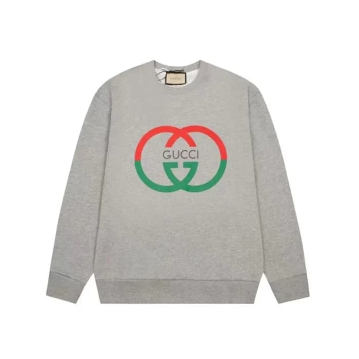 구찌 남성 베이직 그레이 맨투맨 - Gucci Mens Gray Tshirts - gu11… - 1