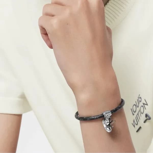 루이비통 남/녀 브라운 팔찌 - Louis vuitton Unisex Brown Bangl…