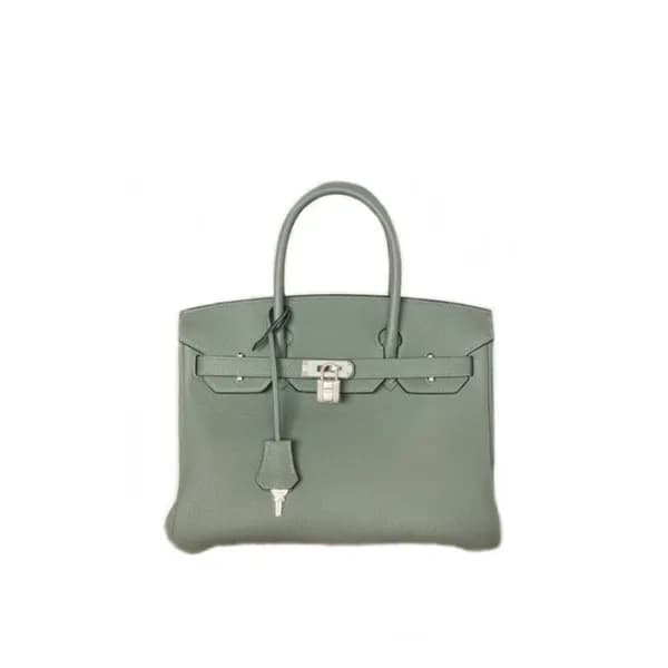 매장판 에르메스 여성 베르트 아망드 버킨백 - Hermes Womens Vert Amand… - 1