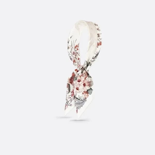 디올 여성 화이트 스카프 - Dior Womens White Scarf - acc2173x - 1